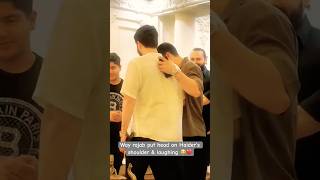 Way rajab hug haider & laughing together 😭❤️#shortsfeed #ytshorts #friends #videoshorts #videos