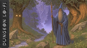 Tweaking the mechanism with magic under the misty moonlight  | Dark Fantasy Lofi