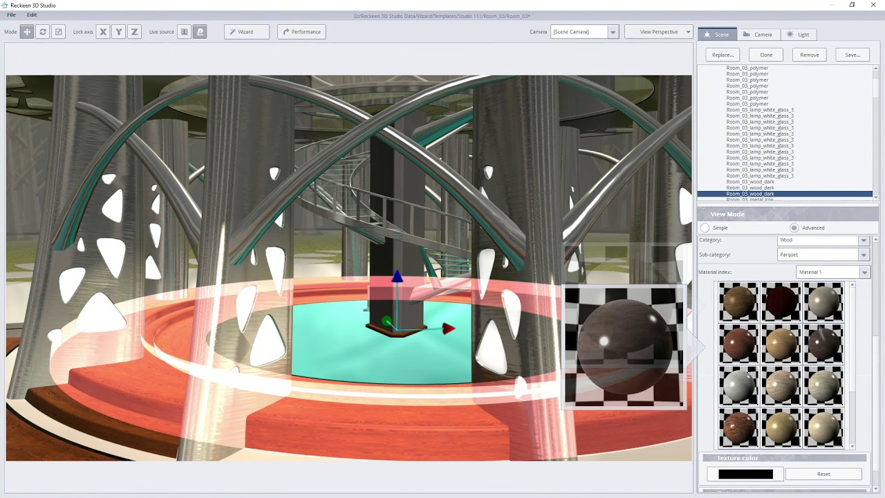 How to build your customized high-quality TV studio in 30 minutes !!!  Reckeen 3D Studio