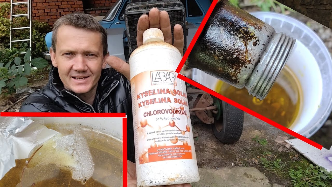 Jediný odrezovač co opravdu FUNGUJE 👍 Ukázka odrezení předmětů v kyselině solné