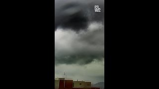Timelapse of dark skies over York, Pa