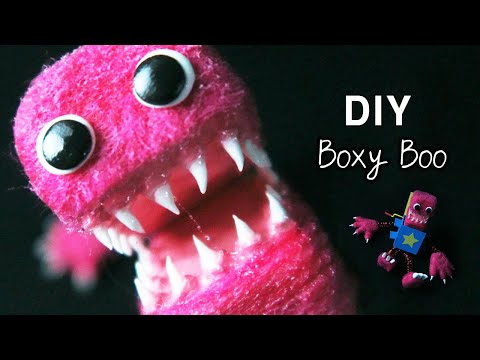 귀엽거나 무섭거나...박시부 만들기 DIY Boxy Boo Poppy playtime