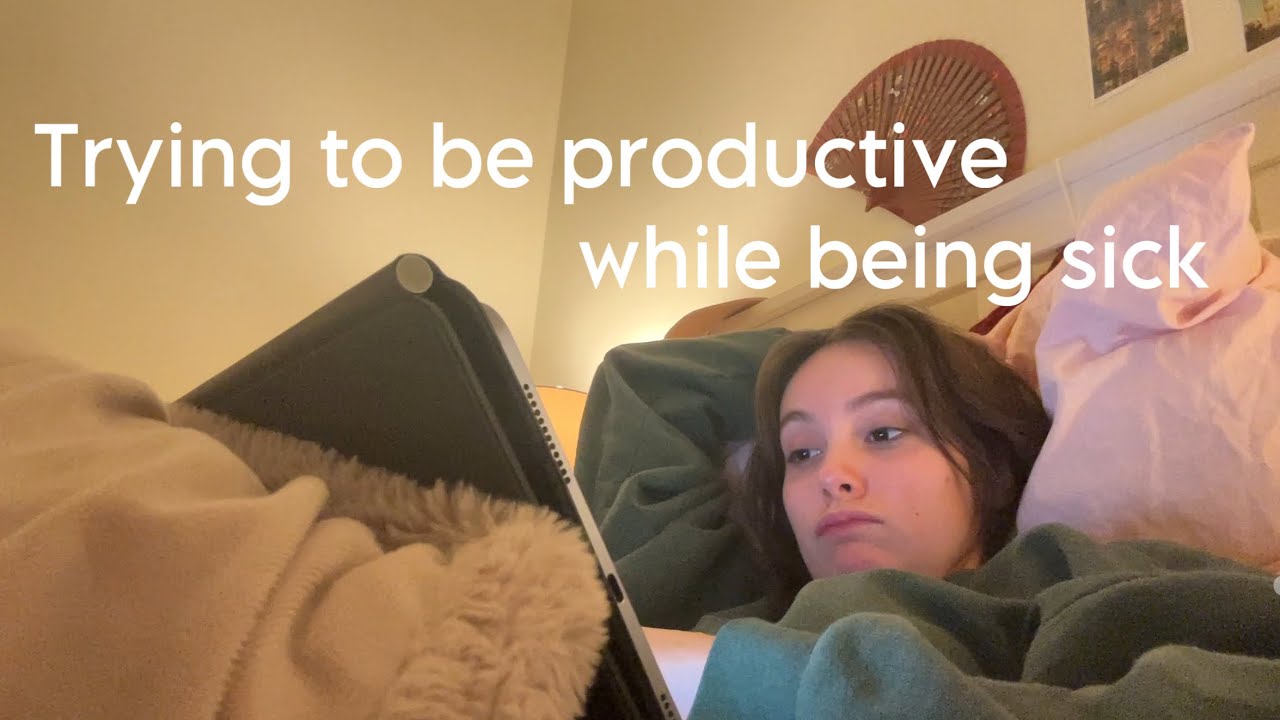 Daily Diary: Trying to be productive while being sick - YouTube
