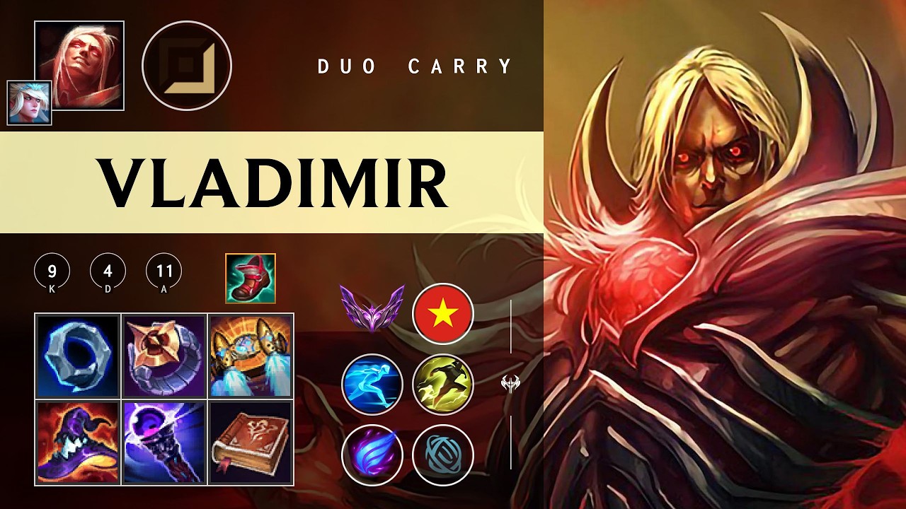 Vladimir Carry vs Varus - VN Master Patch 26.03