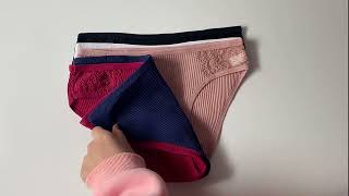 Cotton 3Pcslot Solid Womens Comfort Underwear Skin-Friendly Briefs For Trending