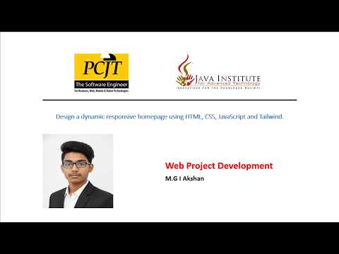 Design a dynamic responsive homepage using HTML, CSS, JavaScript an ...