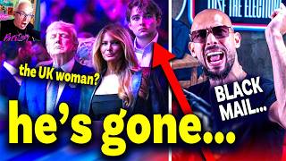 Barron Trump DISAPPEARS as Trump TURNS ON Tate It s WILD