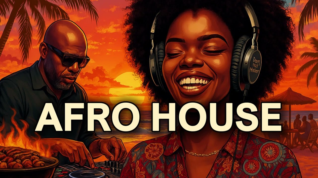 Afro & Melodic House 2025  Deep, Hypnotic Beach Bar Mix – Chill & Warm Vibes