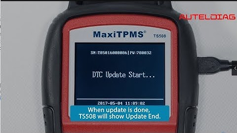 Autel MaxiTPMS TS508 Download, Install & Update Procedure