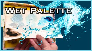 Acrylic Painting Stay-Wet Palette Tutorial (Masterson Sta-Wet)