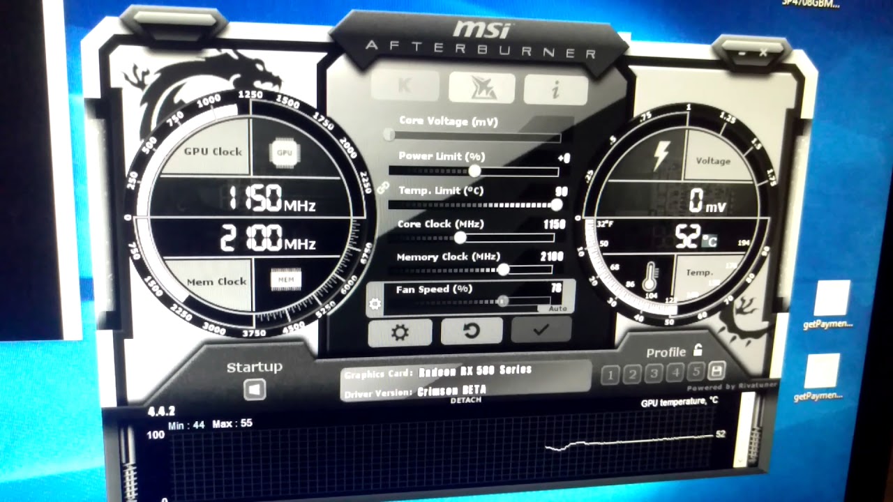 XFX RX580_8GB XXX edition (samsung) )modified bios 30Mh/s | ehtereum mining