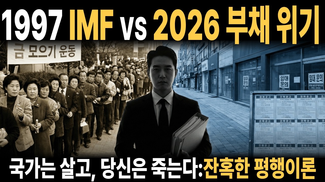 1997년 IMF와 2026년 부채 위기무엇이 닮았나