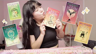 📖 Reading Percy Jackson for the First Time as an Adult (SLIGHT SPOILERS)