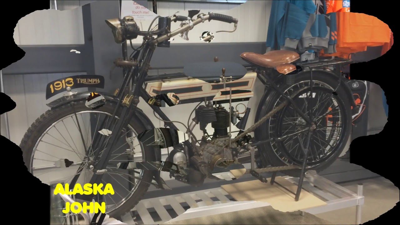 1913 Triumph Motorcycle Anchorage Alaska YouTube