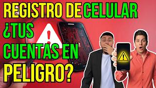 REGISTRO de línea CELULAR ¿En riesgo tus cuentas si lo haces? #408