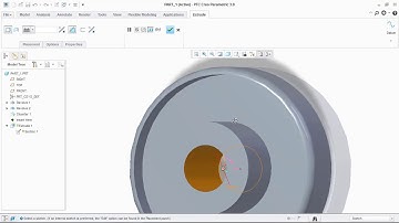 PTC - Creo Tutorial : Flange Coupling Part 1