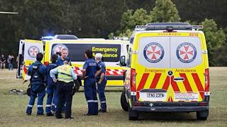 Ten injured after car ploughs into NRL grand final crowd in Wallsend