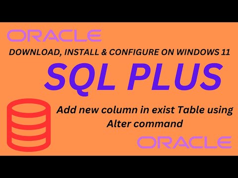 Oracle//SQL//ALTER COMMAND//Add new column in exist table SQL Plus  #ranksteam