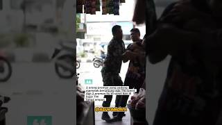 DETIK DETIK TNI NGAMUK PREMAN DI SERET SAAT PALAK PEDAGANG #shorts #viralvideo#kopassus #viralshort