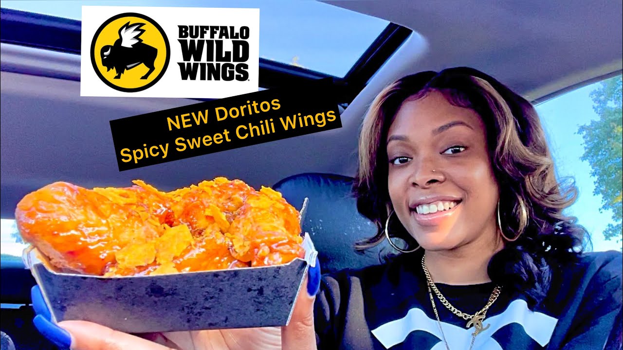 BUFFALO WILD WINGS NEW DORITOS SPICY SWEET CHILI WINGS Food Review