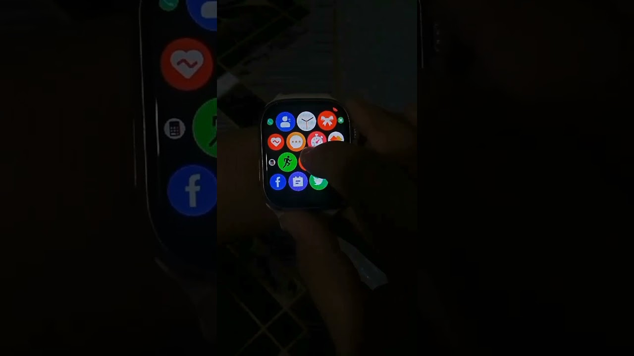 HOW TO ON RISE TO WAKE SETTINGS IN T30 ULTRA SMART WATCH.