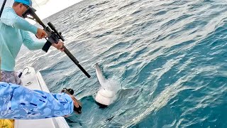 We Got the Monster Bull Shark thats been Terrorizing Me for Years! (Catch Clean and Cook)