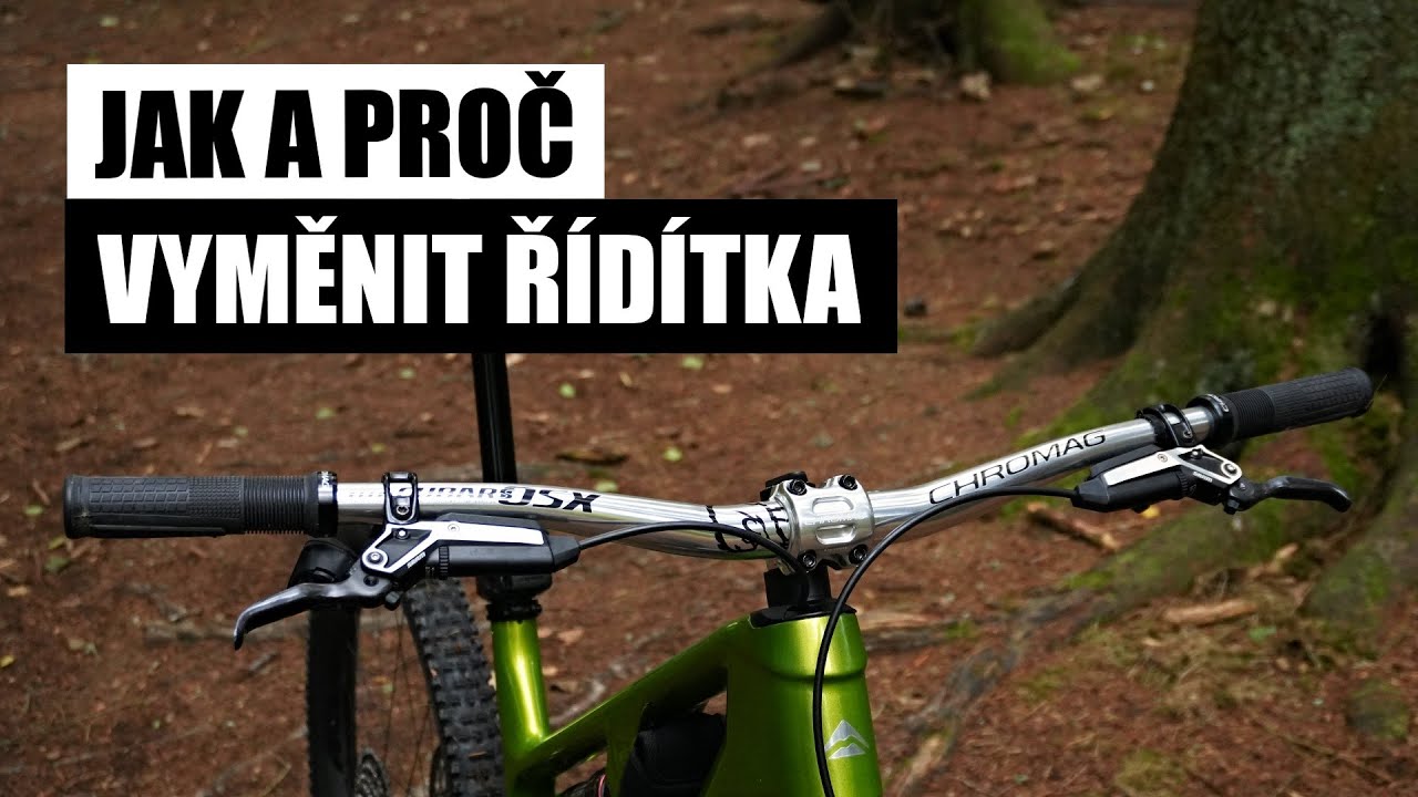 JAK vyměnit řídítka na horském kole a PROČ to vůbec dělat