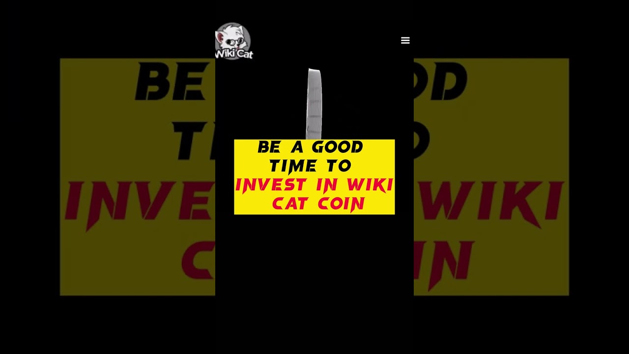 Is Wiki Cat - The Best Crypto Coin To Buy Now 