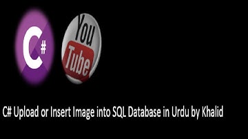 C# Upload or Insert Image into SQL DataBase