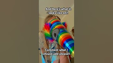 Making my fursuit part 2!!! #furry #animalmask #therianthropy #cosplay #otherkin #alterhuman