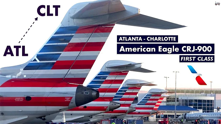 FIRST CLASS on the American Eagle CRJ900: Full Flight Review