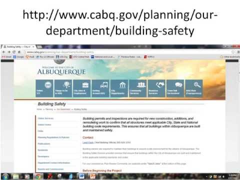 Instructions for Electronic Building Plan Submissions in Albuquerque