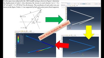 Space truss analysis