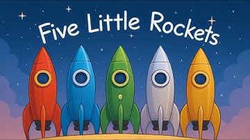 Five Little Rockets | Kids Songs & Nursery Rhymes | Pip Pop Playhouse