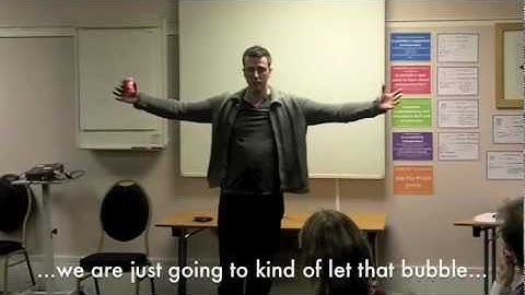 NLP Anchoring in Hypnosis Induction - Visual and Spatial Anchoring - The Bubble Induction