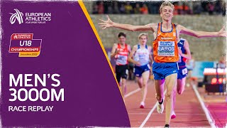 Men's 3000m Final | Race Replay | European Athletics U18 Championships