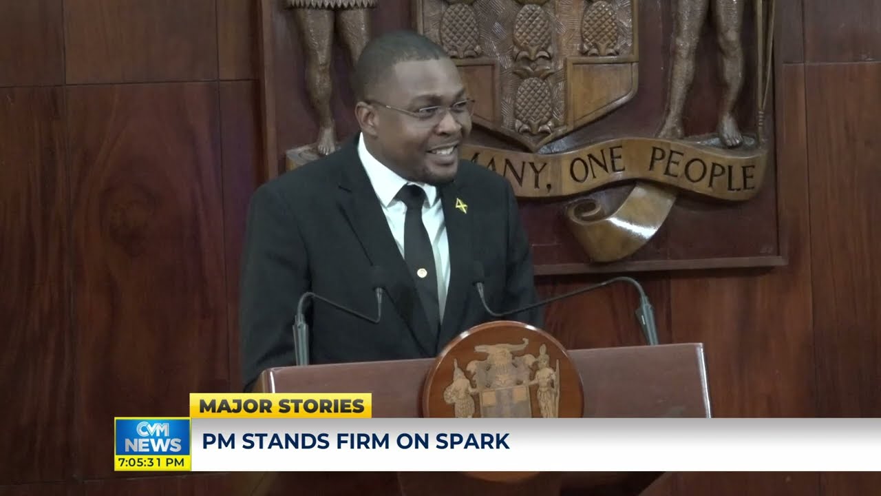 Prime Minister Andrew Holness Defends $40 Billion SPARK Programme |  @CVMTVNews
