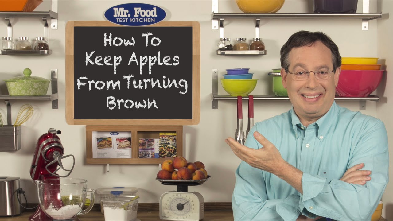 How to Keep Apples from Turning Brown