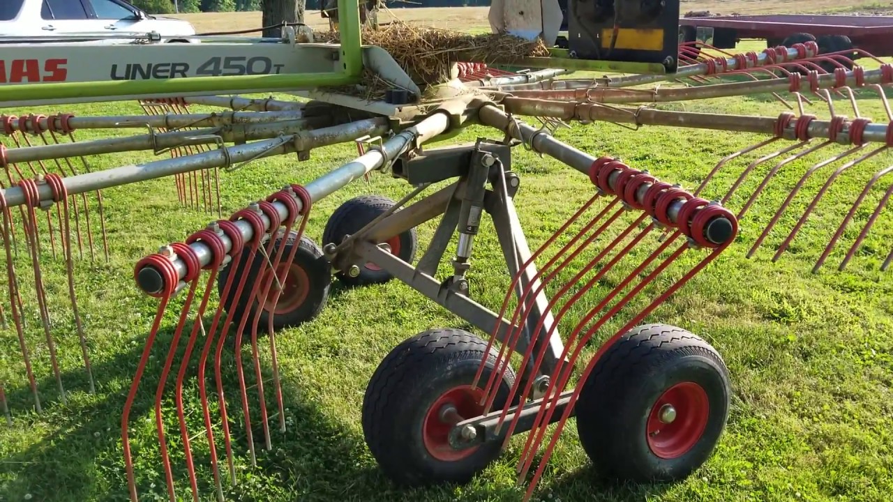 Liner 450 T claas wheel rake highly recommended for a small operation ...