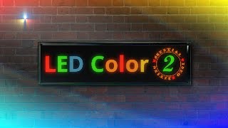 Fusion Tutorial - LED Panel with Multi Color and Dashed Line Border Animation in DaVinci Resolve 17