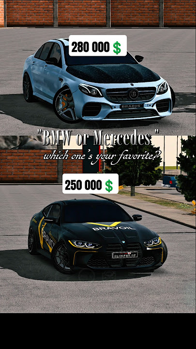 BMW vs Mercedes,Which one looks better? Car Parking Multiplayer #carparkingmultyplayer #shorts