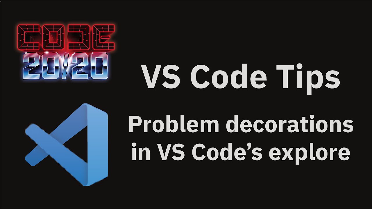 Problem decorations in VS Code's explore
