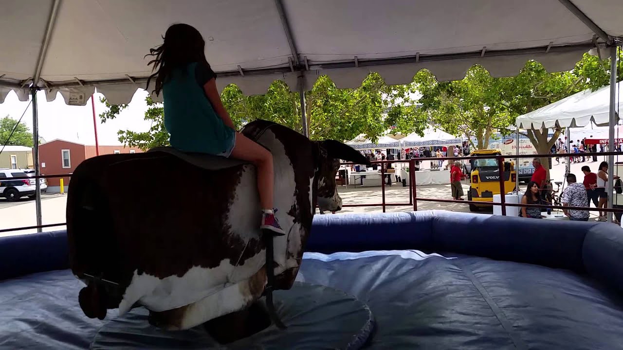 NM State Fair Electric Bull Rodeo YouTube