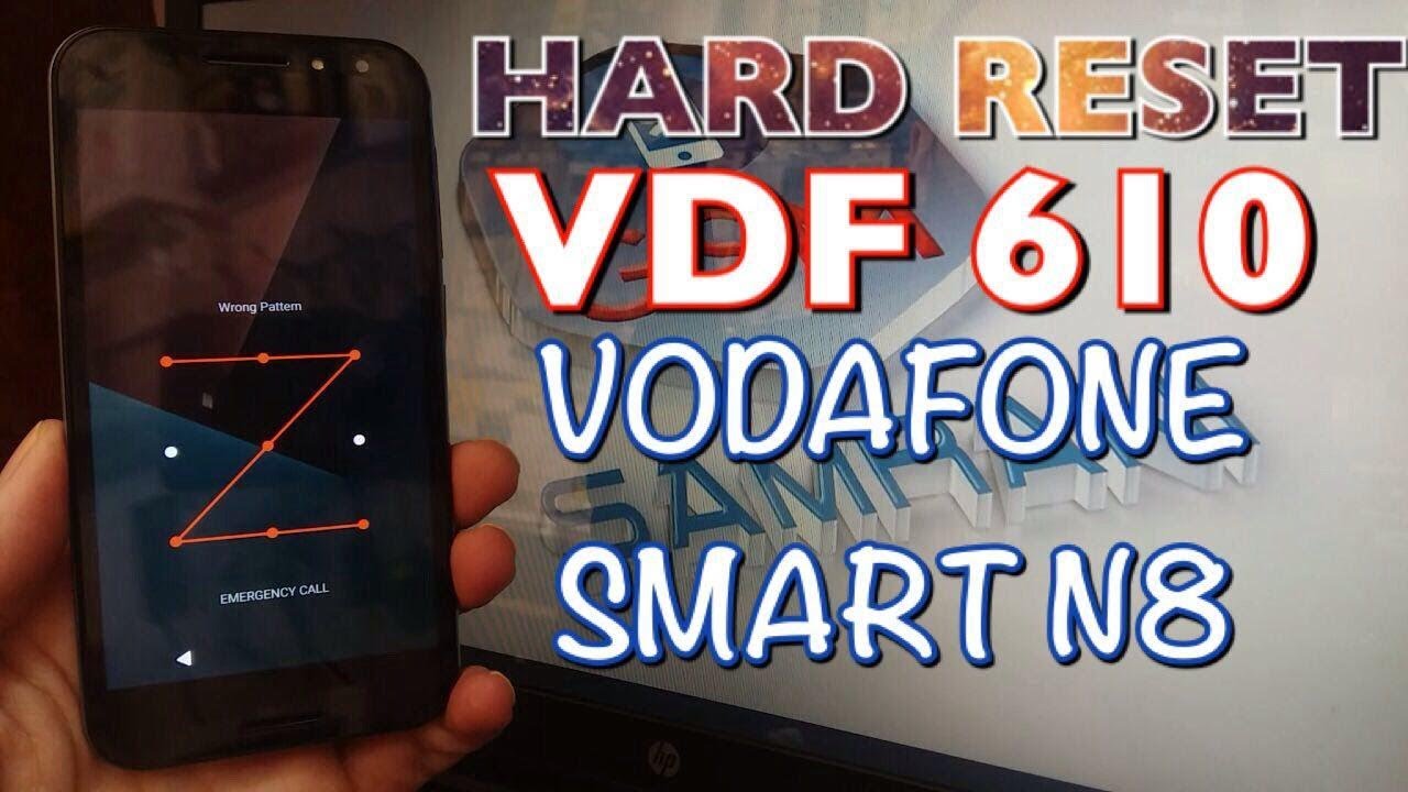 HARD RESET VDF 610 VODAFONE SMART N8 Remove Lock Screen Pin hard-reset-vdf-610-vodafone-smart-n8-remove-lock-screen-pin