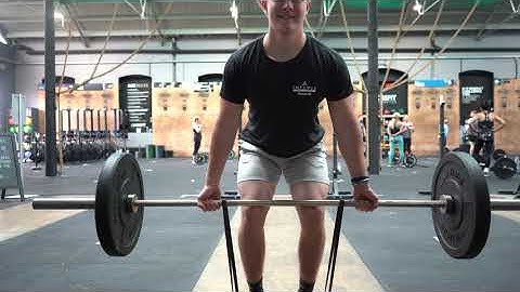 Band Resisted Barbell Rows | Exercise Demo | Empower Resistance Bands