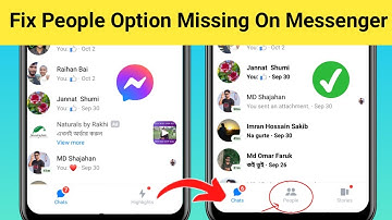 How to Fix People Option Missing On Messenger 2024 | MESSENGER People Option Not Showing Problem