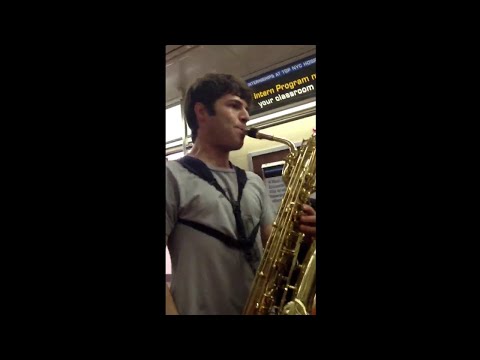 Sax battle on