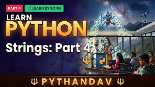 Details PYTHANDAV — Part 4: Python Strings | Learn Strings in Python for Beginners with Mahadev Guide