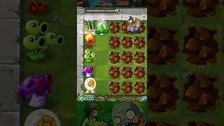 PvZ2 - 5 Plants & Mint Power-Up vs The Smash #Shorts #pvz #pvz2 #pvz2gameplay #pvzmod