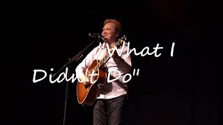 Steve Wariner "What I Didn't Do"